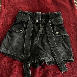 Veronica beard black shorts size 25